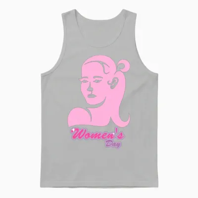 Women's Day Unisex Tank Top - Ash