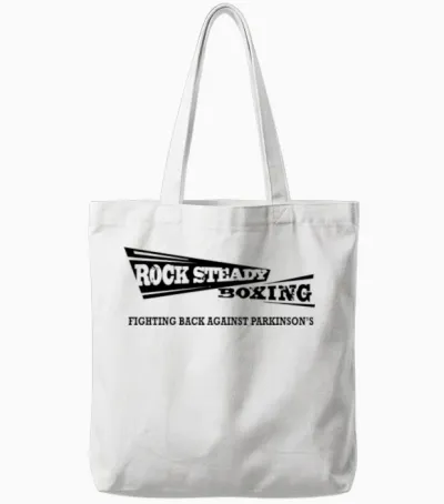 I Am Rock Steady Tote Bags - White