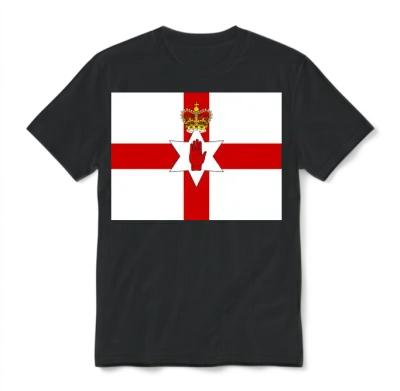 Northern Ireland Unisex T-Shirt - Black