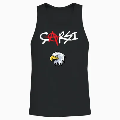 Carsi Herseye Karsi Beşiktas Unisex Tank Top - Black