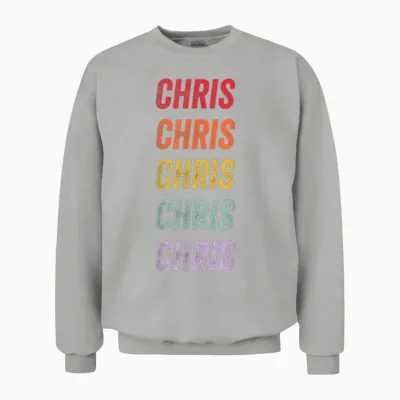 Chris T-Shirt, Black, S Unisex Sweatshirt - Ash