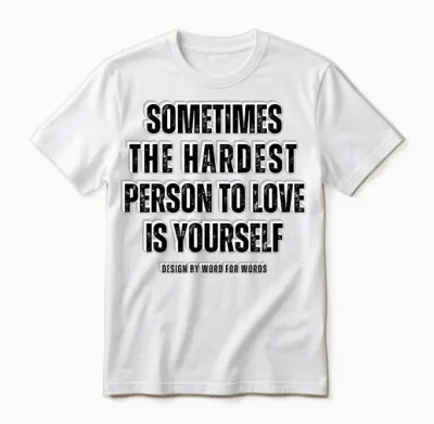 Sad Quotes Unisex T-Shirt - White