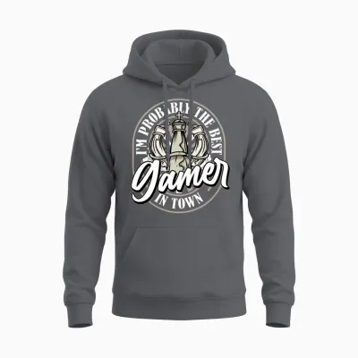 Board Games Funny Unisex Hoodie - Charcoal