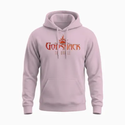 Godsmack the Oracle Red Unisex Hoodie - Light Pink