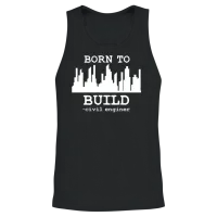 Civil Engineer — Engineers Unisex Tank Top - Black – 2