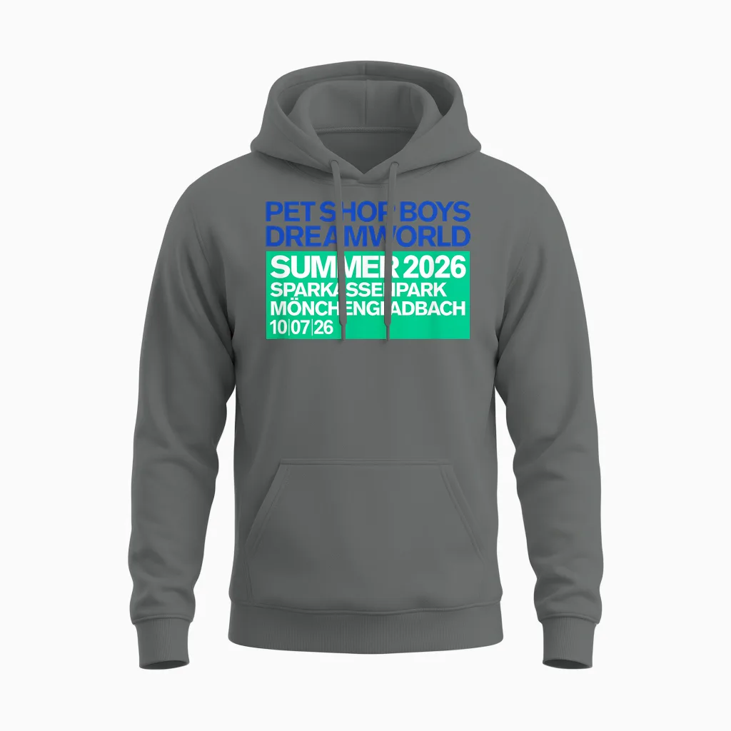 Amazon Exclusive Dreamworld Monchengladbach July 10th Unisex Hoodie in Graphite Heather
