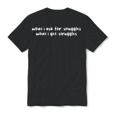 Funny Single Saying Valentine's Day Gift for Her Unisex T-Shirt - Black