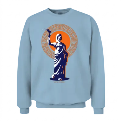 Greek Mythology - Hestia Unisex Sweatshirt - Light Blue