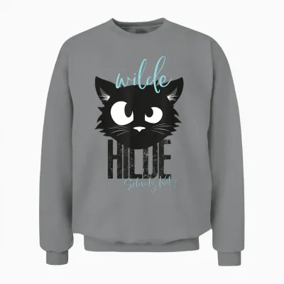 Ralf Schmitz - Wilde Hilde Katze Comedian Unisex Sweatshirt - Sport Grey