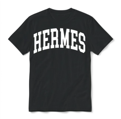 Hermes Unisex T-Shirt - Black