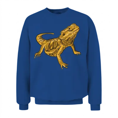 Bearded Dragon Unisex Sweatshirt - Royal