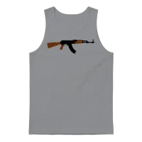 Ak-47 Unisex Tank Top - Sport Grey – 1