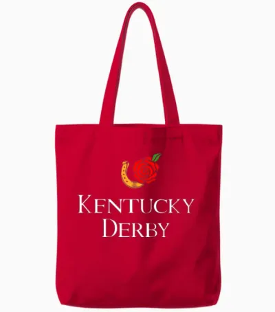 Kentucky Derby Tote Bags - Red
