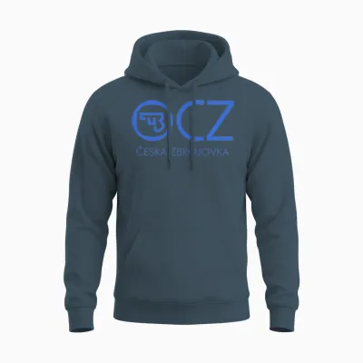 Cz Logo Unisex Hoodie - Dark Heather