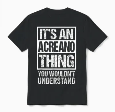 It's an Acreano Thing You Wouldn't Understand Brazil Brasil Unisex T-Shirt - Black