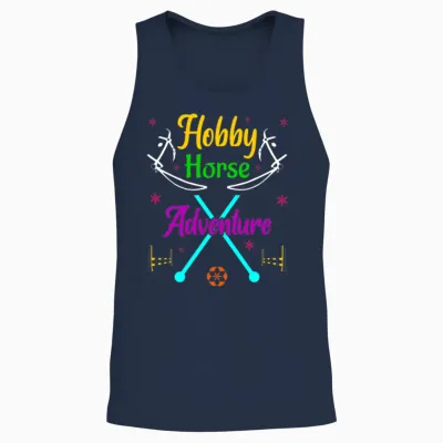 Hobby Horse Hobby Horse Adventure Unisex Tank Top - Navy