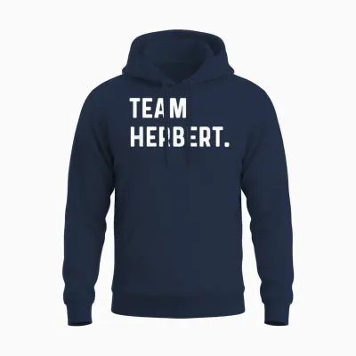 Mannschaft Herbert Unisex Hoodie - Navy