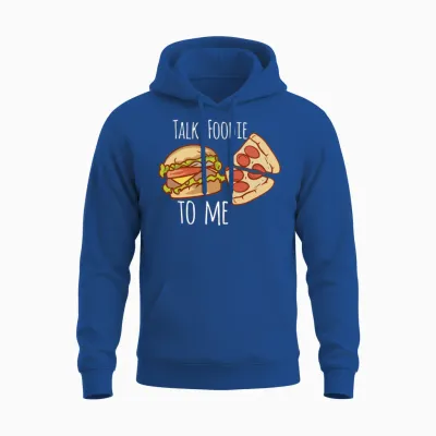 Funny Food Funny Food Quotes Foodie Unisex Hoodie - Royal