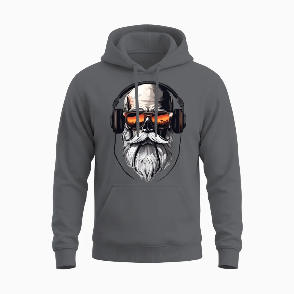 π§ Music Enthusiasts: Showcase Your Passion Unisex Hoodie in Charcoal