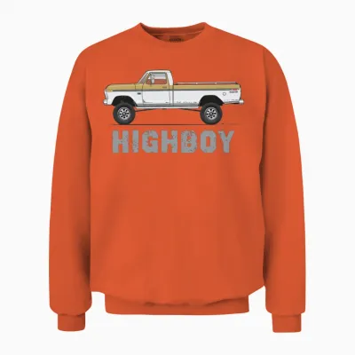 Highboy Durango Tan Unisex Sweatshirt - Orange