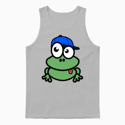 Animal Funny Unisex Tank Top - Ash