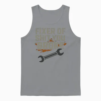 Diesel Mechanic Proud Mechanic Diesel Mechanic Unisex Tank Top - Sport Grey