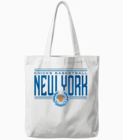 Nba New York Knicks City Pride Tote Bags - White