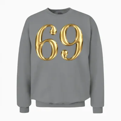 69 Design Unisex Sweatshirt - Sport Grey