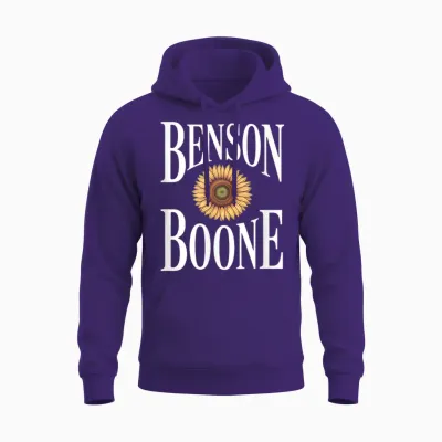 Ben Son Boone Fan Music Retro Vintage Aesthetic Unisex Hoodie - Purple