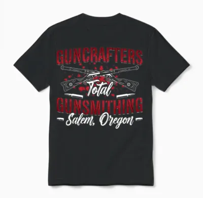 Gunsmith Guncrafters Total Loves Pistol Gunsmiths Unisex T-Shirt - Black