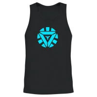 New Special Arc Reactor Glow in the Dark Unisex Tank Top - Black – 2