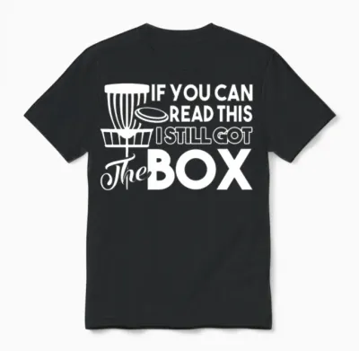 Disc Golf Funny Disc Golf Unisex T-Shirt - Black