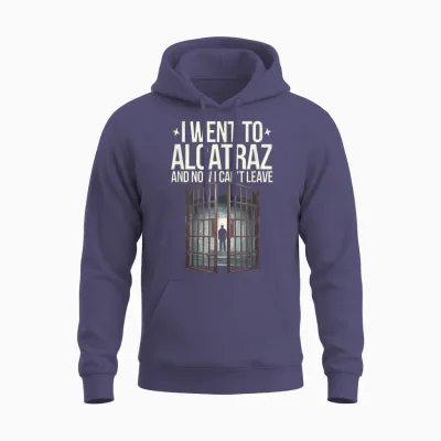 Prison Life Notorious Prison Alcatraz Inmates Penitentiary Unisex Hoodie - Heather Sport Dark Navy