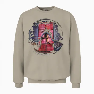 Official Lady Gaga Chromatica Cover Unisex Sweatshirt - Sand
