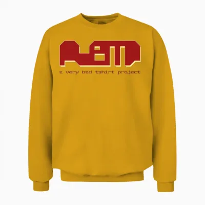Blue Wolf Unisex Sweatshirt - Gold