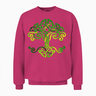 Irland Geschenk Flagge Ireland Vintage St. Patricks Day Unisex Sweatshirt - Heliconia