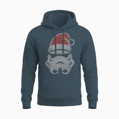 Star Wars Christmas Stormtrooper Holiday Unisex Hoodie - Dark Heather