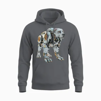 Dog Unisex Hoodie - Charcoal
