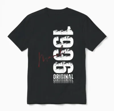 30 Ans Anniversaire Homme Cadeau Mars 1996 Vintage Unisex T-Shirt - Black