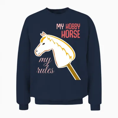 Hobbyhorse Hobby Horse Unisex Sweatshirt - Navy