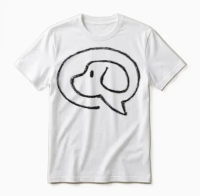 Pet Dog Unisex T-Shirt - White