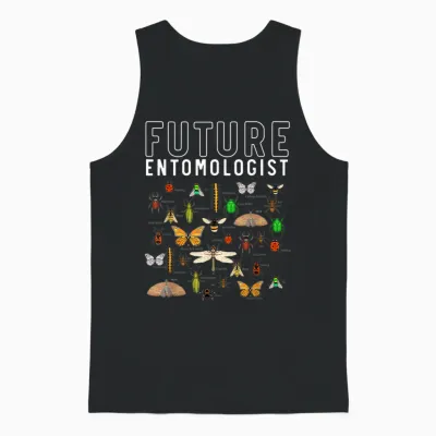 Zukünftiger Entomologe Jungen Mädchen Insekt Käfer Unisex Tank Top - Black