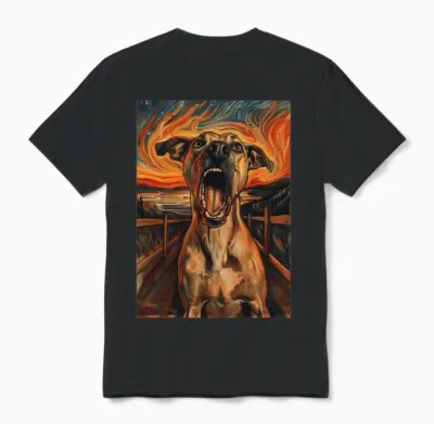 Dog Unisex T-Shirt - Black