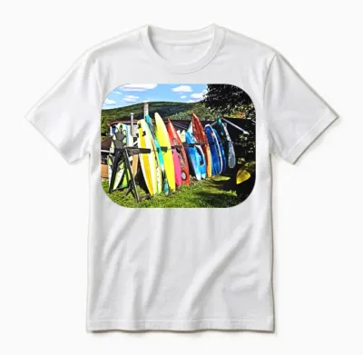 Cooperstown Ny - Kayaks and Paddleboards Unisex T-Shirt - White