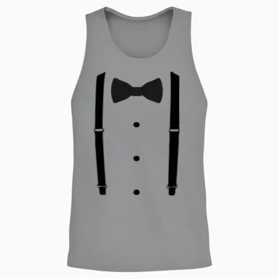 Bow Tie (3) Unisex Tank Top - Sport Grey