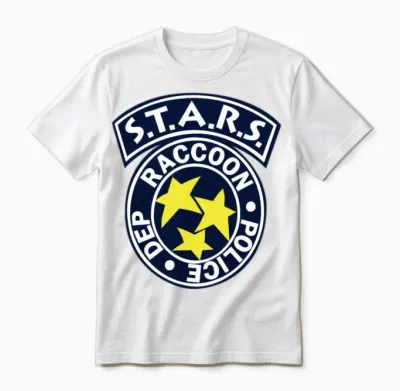 Resident Evil Stars Unisex T-Shirt - White