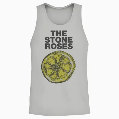 Stone Roses Lemons 1989 Official Rock Band Album Unisex Tank Top - Ash