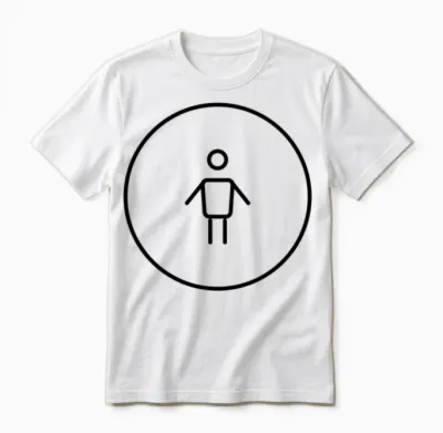 Person Unisex T-Shirt - White