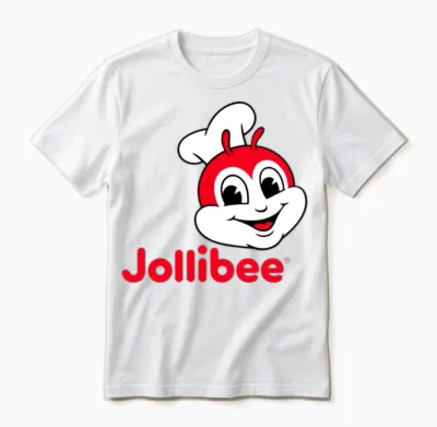 Jollibee Fast Food Chain Unisex T-Shirt - White