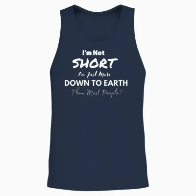Funny Gift Funny Saying Unisex Tank Top - Navy